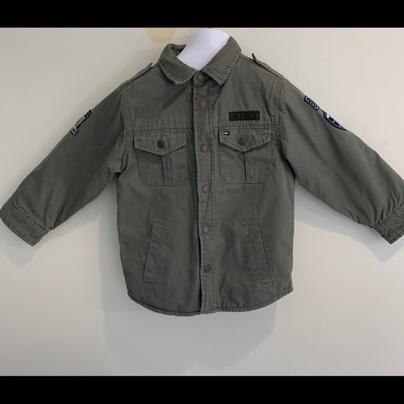 Tommy Hilfiger Other - 🐣Tommy Hilfiger Green Jacket SZ 4